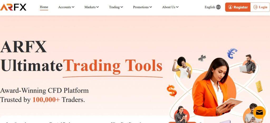 ARFX.com withdrawal pending problem reported by users