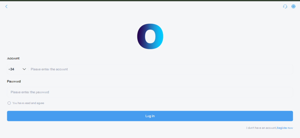 Otonoubs.top scam website homepage screenshot
