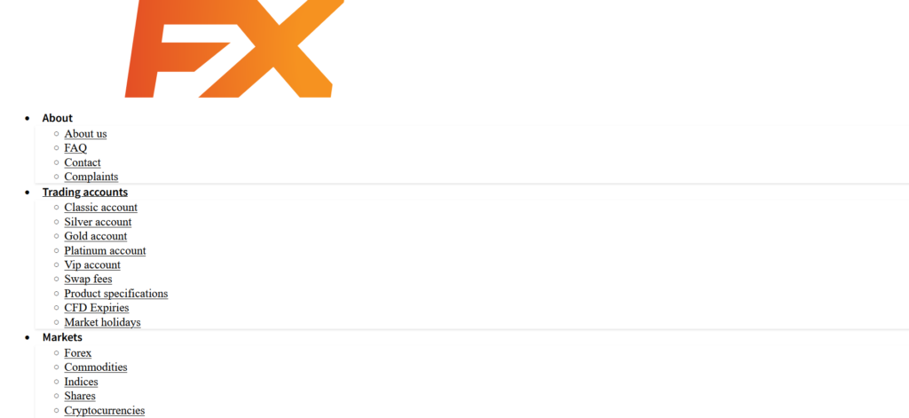 FXNovus.com scam website homepage screenshot