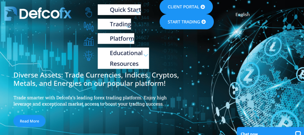 Defcofx.com scam platform overview
