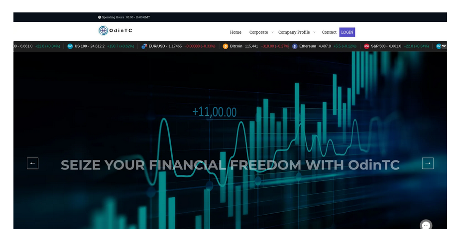 Odintc.group scam platform overview