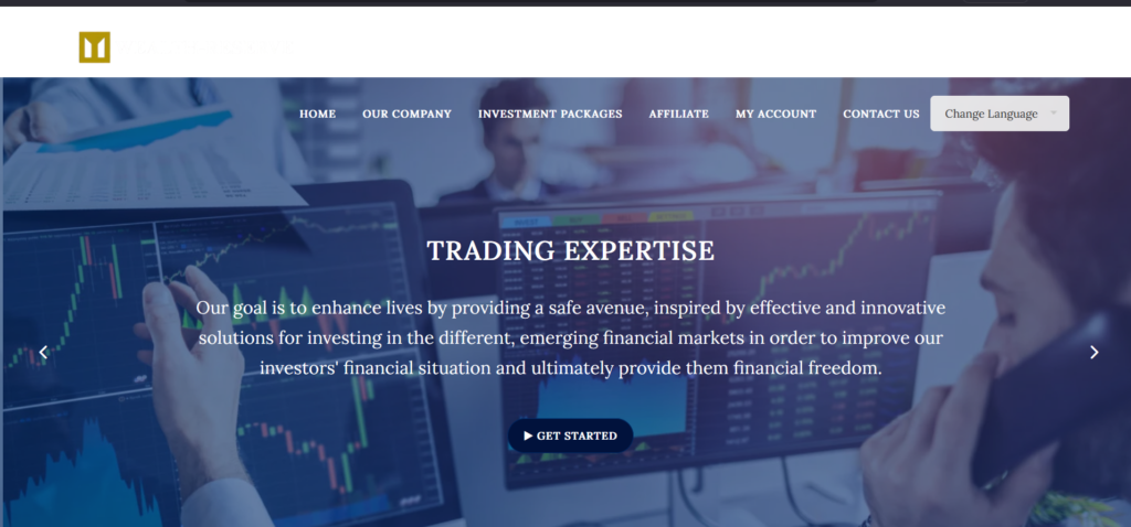 Wealth-Reserves.com scam warning showing FCA unauthorised investment platform and crypto trading risk alert