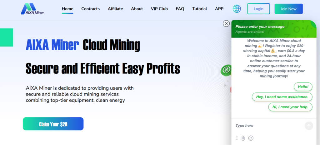 Aixaminer.com scam warning showing high-risk crypto and forex signals investment platform alert