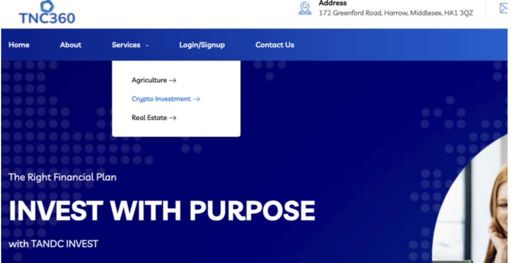 TNC360.ONLINE scam trading platform