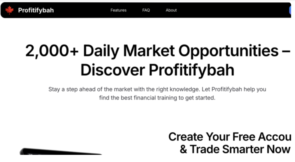 Warning: Profitifybah.com is a scam trading site – avoid fake forex crypto investments"