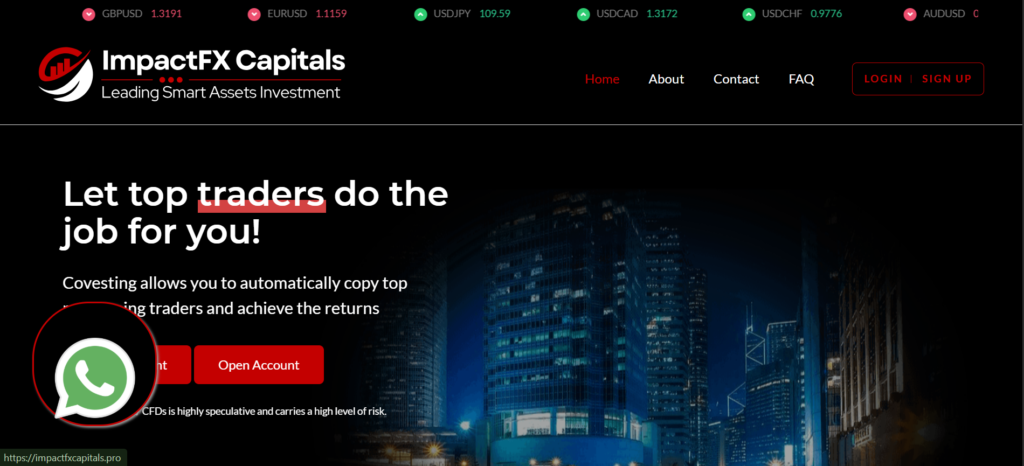 Impactfxcapitals.pro overview