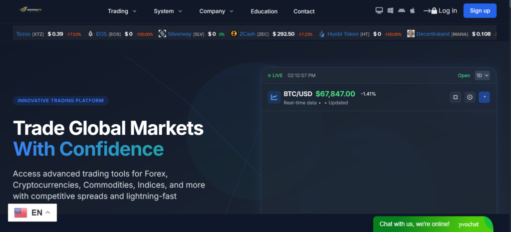 Warning: Wexnopro.com is a scam trading site – avoid fake forex crypto investments.