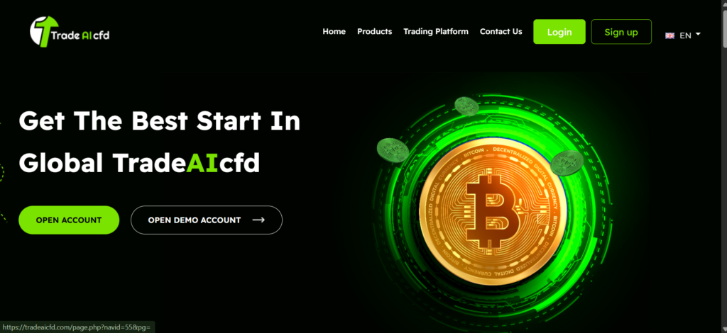 Warning: tradeaicfd.com is a scam trading site – avoid fake forex crypto investments