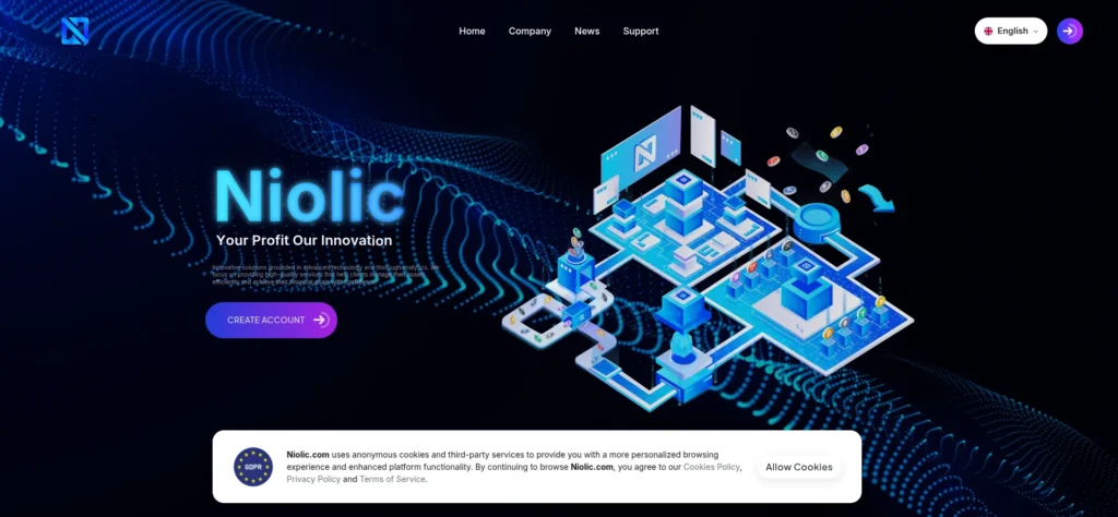 Niolic.com investment risk warning illustration showing scam alert and investor protection concept