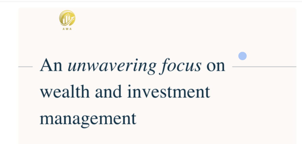 associatedwealth.com scam platform home page